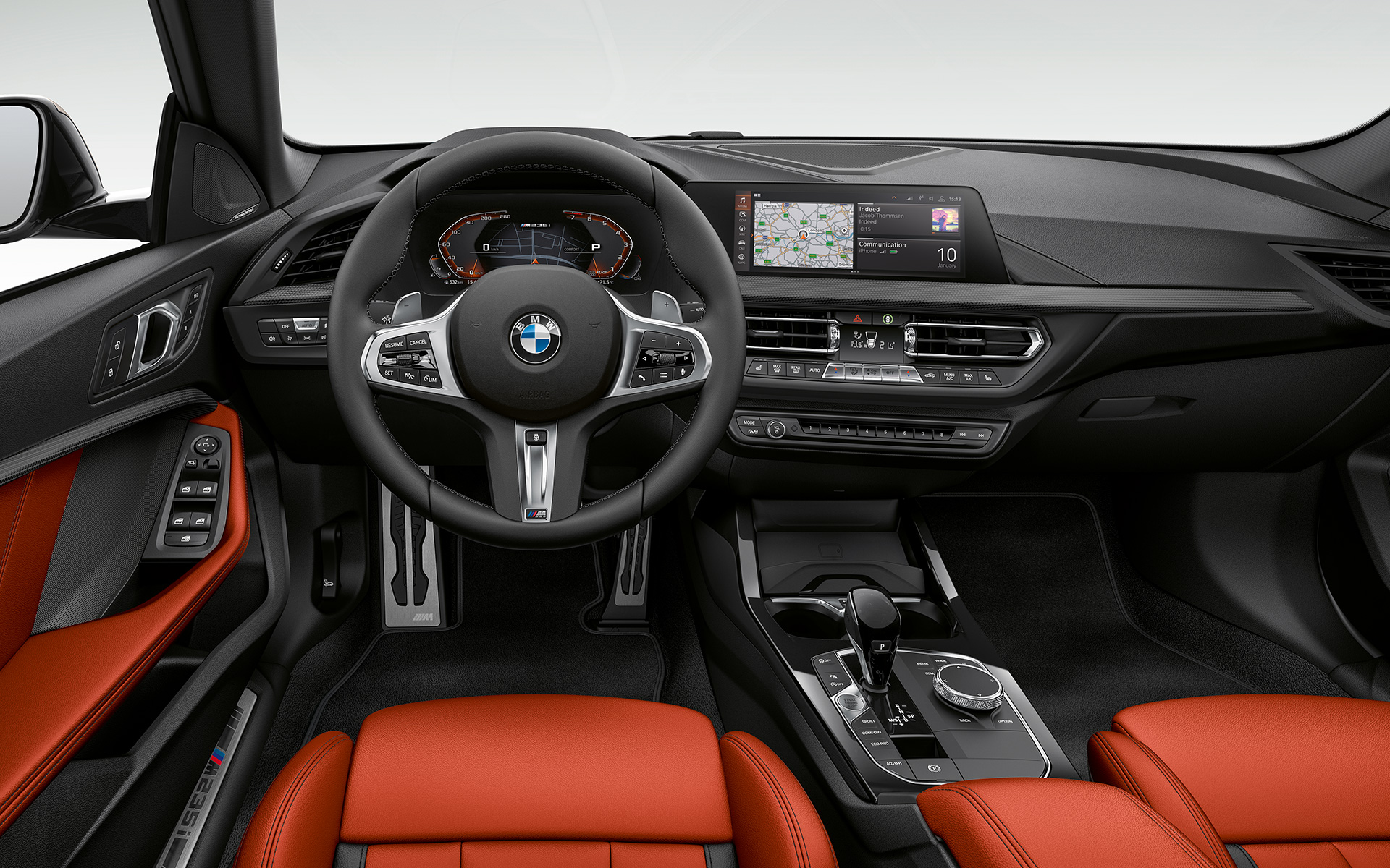 Puesto de conducción orientado al conductor BMW M235i xDrive Gran Coupé F44 2020 interior